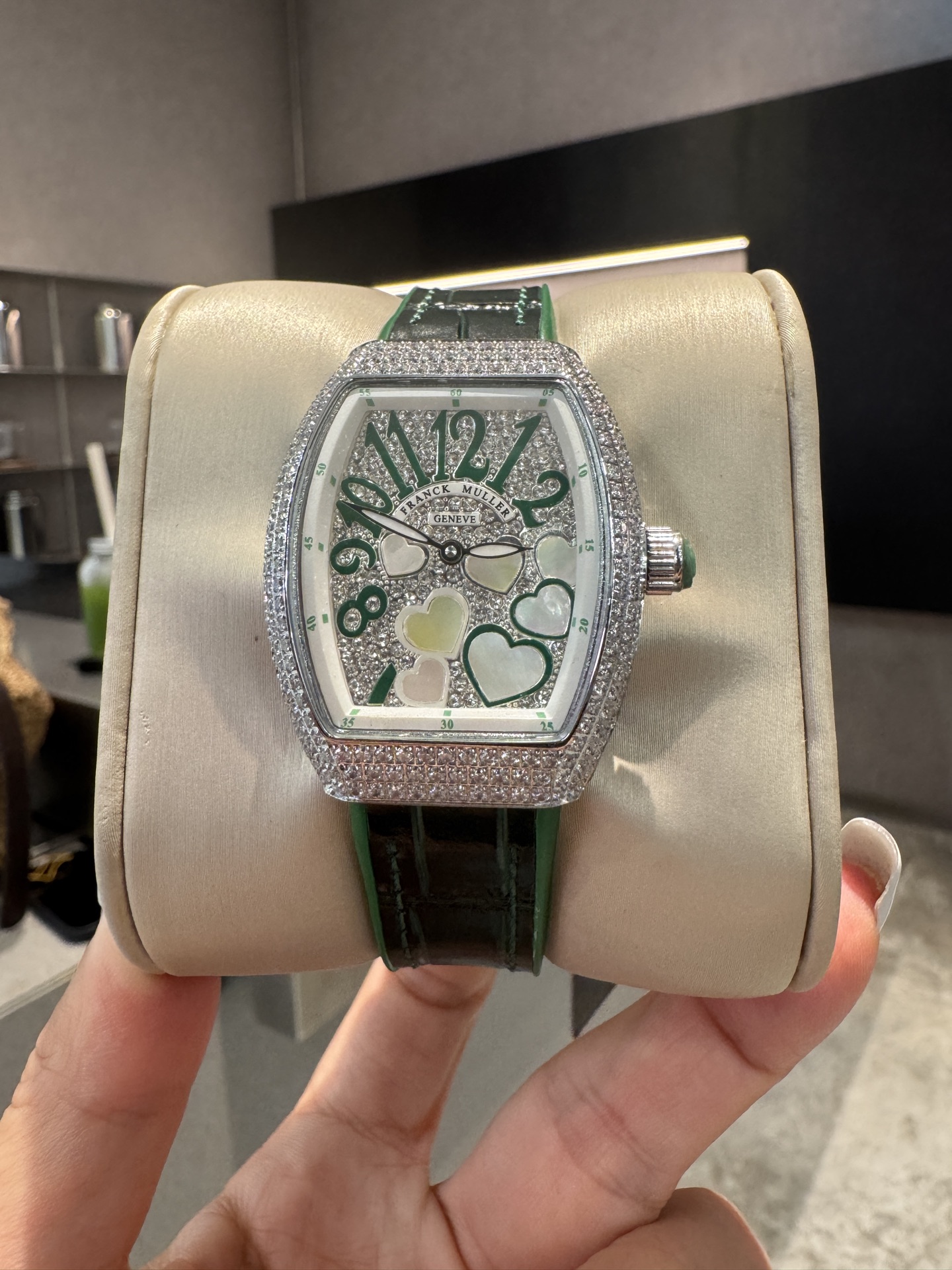 大人気 Franker Muller フランク・ミュラー V32 トノー満天の星 166923