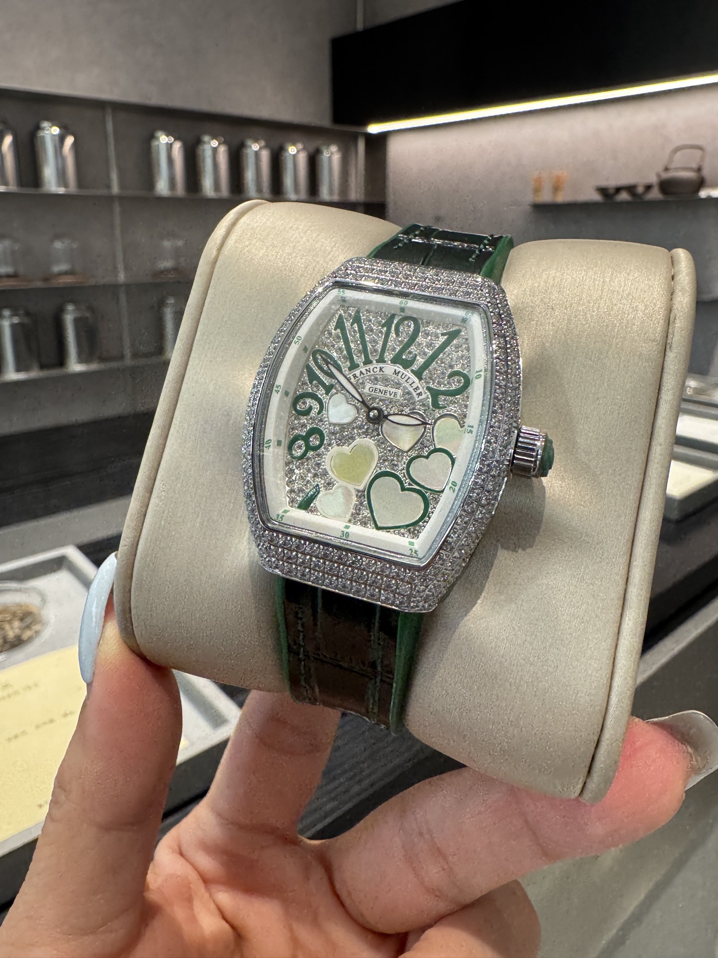 大人気 Franker Muller フランク・ミュラー V32 トノー満天の星 166923[3]
