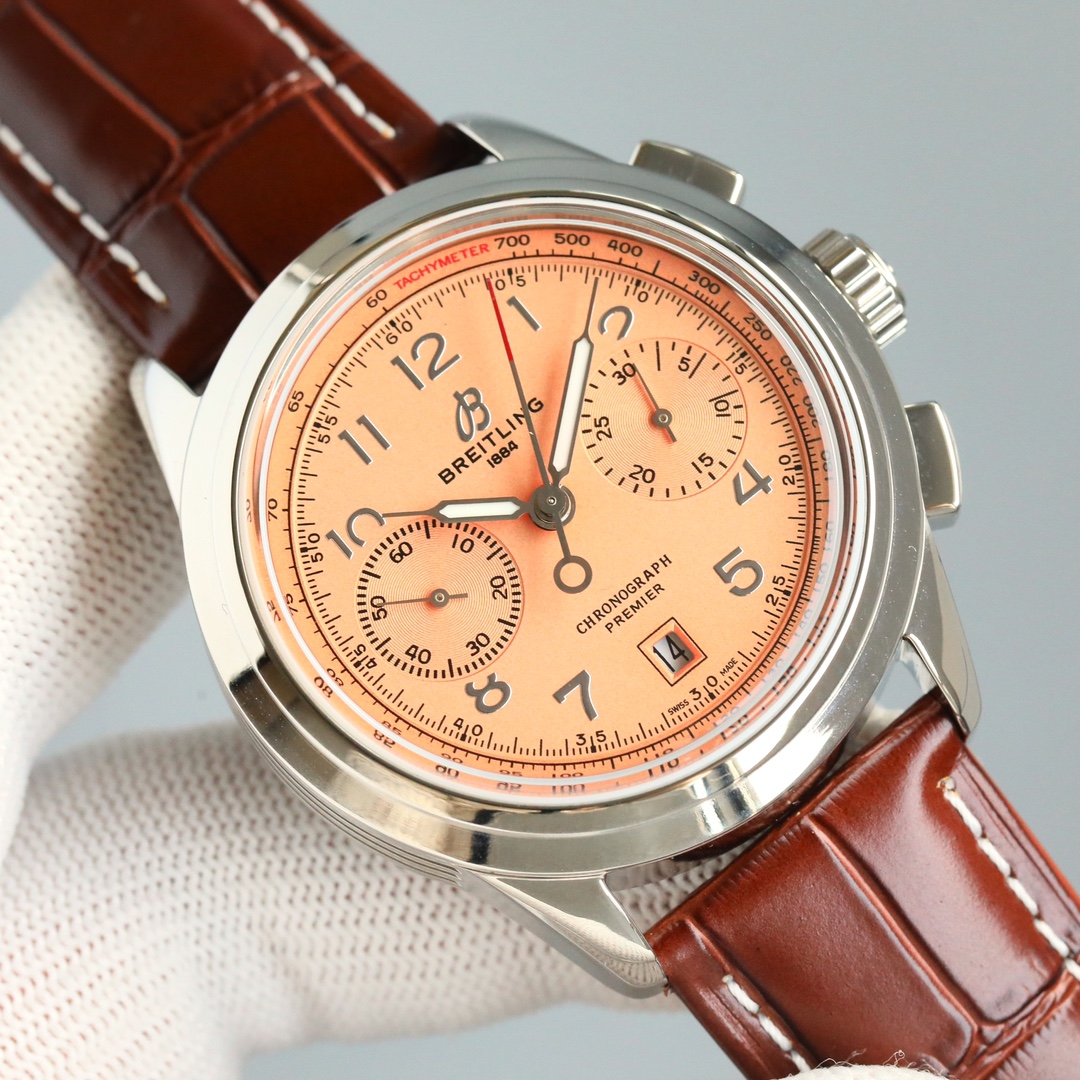 [キャリバー7750]ブライトリング高品質通販 プレミエ B01 クロノグラフ 42mm B457819[10]