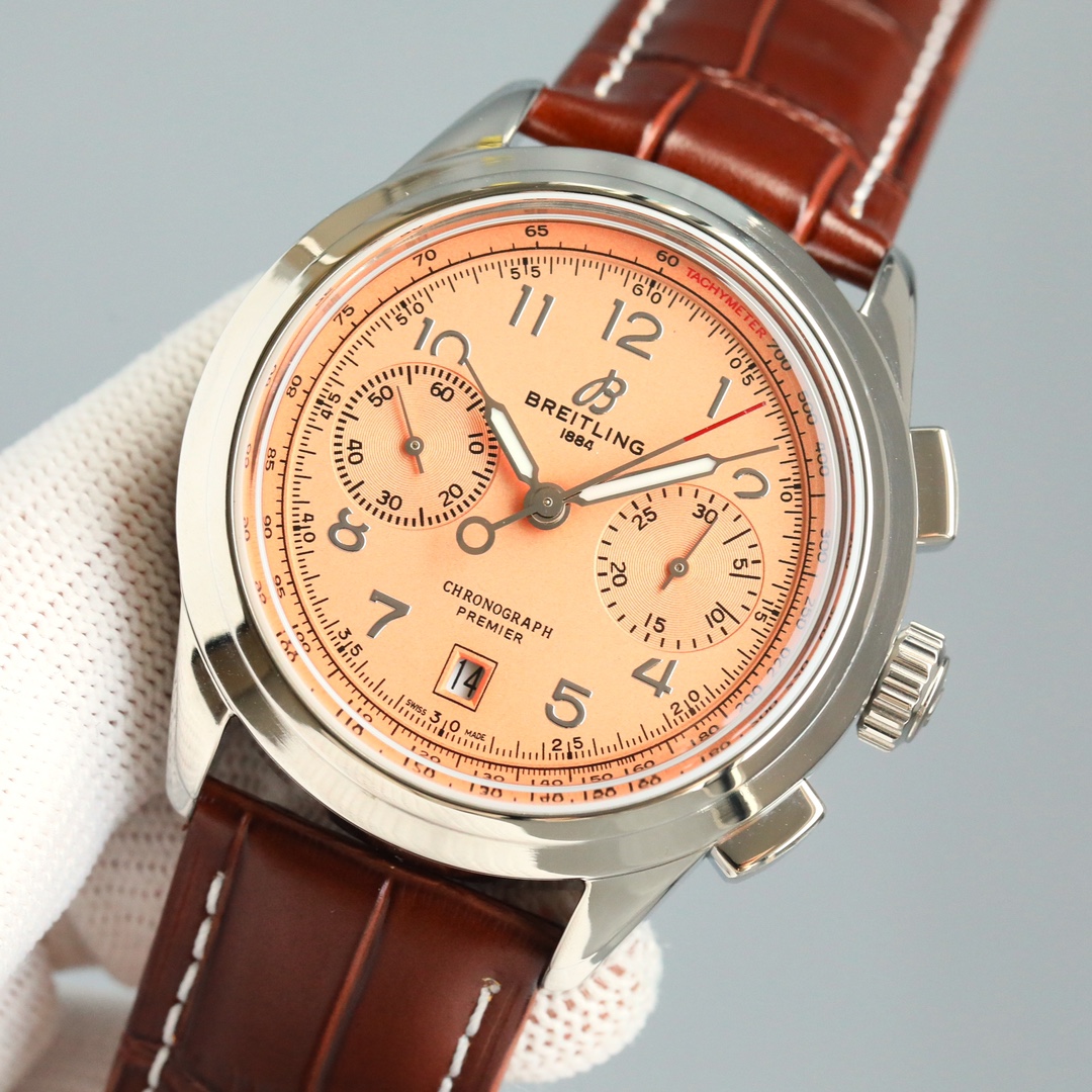 [キャリバー7750]ブライトリング高品質通販 プレミエ B01 クロノグラフ 42mm B457819[11]