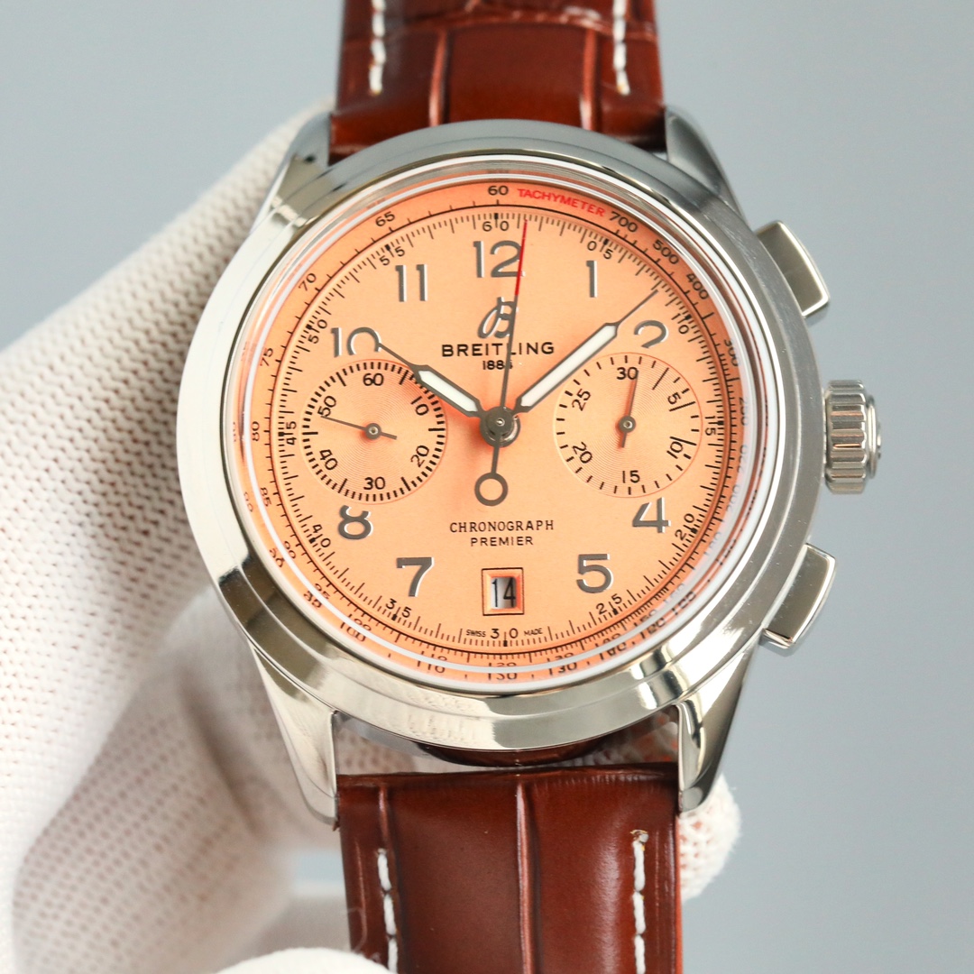 [キャリバー7750]ブライトリング高品質通販 プレミエ B01 クロノグラフ 42mm B457819[9]