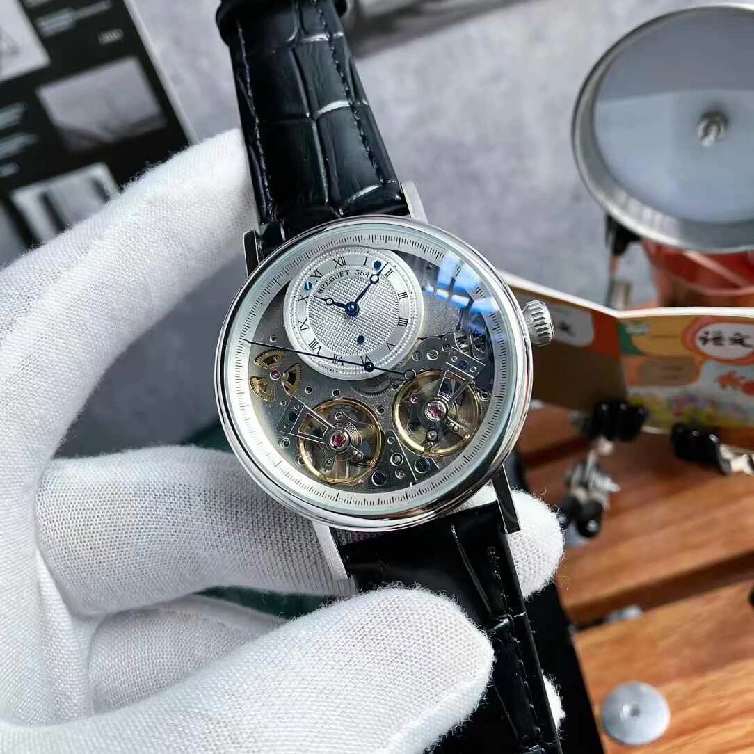 ブレゲ ダブルトゥールビヨン トラディション 42mm高級時計BU62933