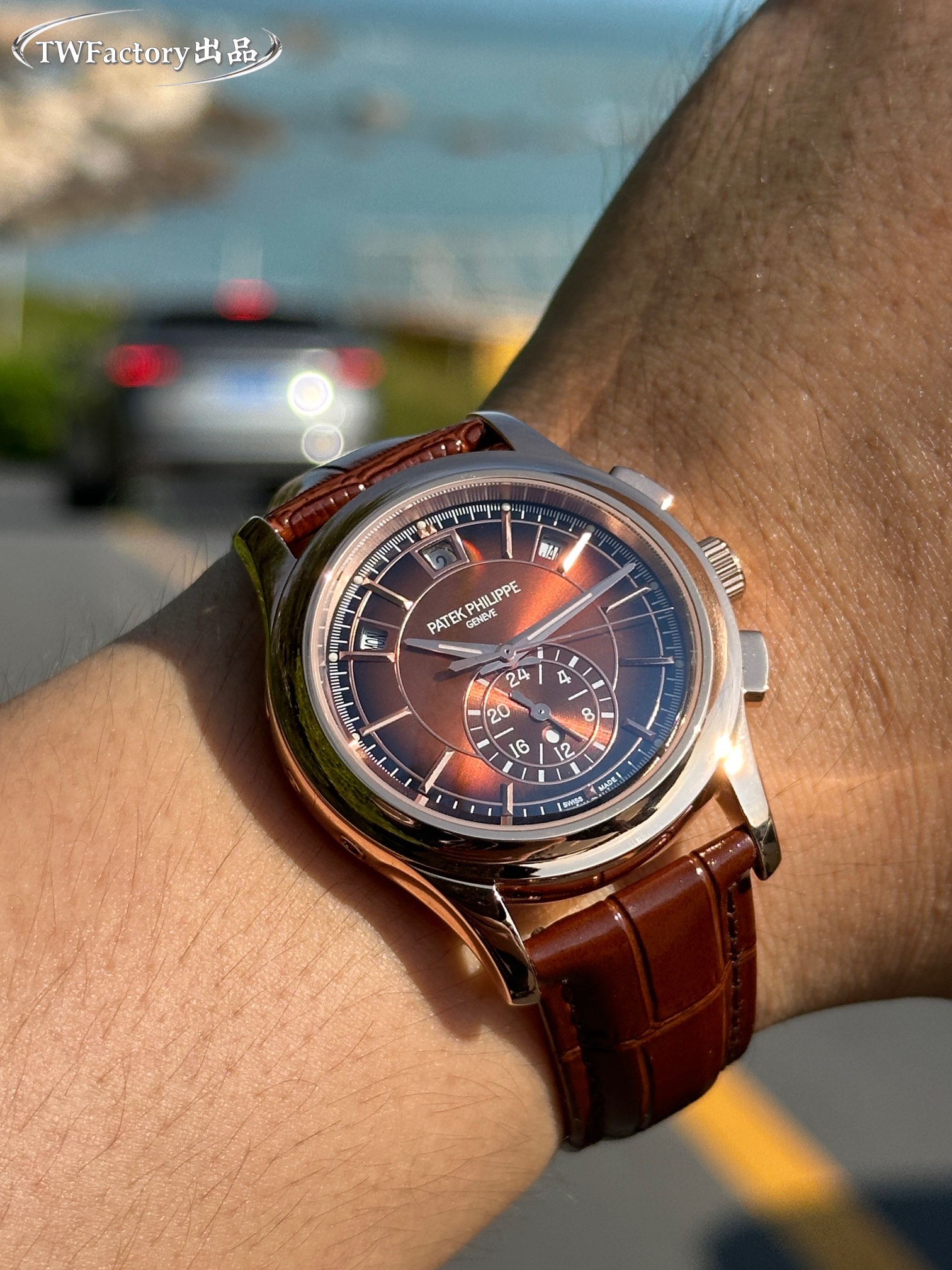 超人気パテック フィリップスーパーコピー時計 ノーチラス 5905R-010 コンプレックス マルチファンクション[2]