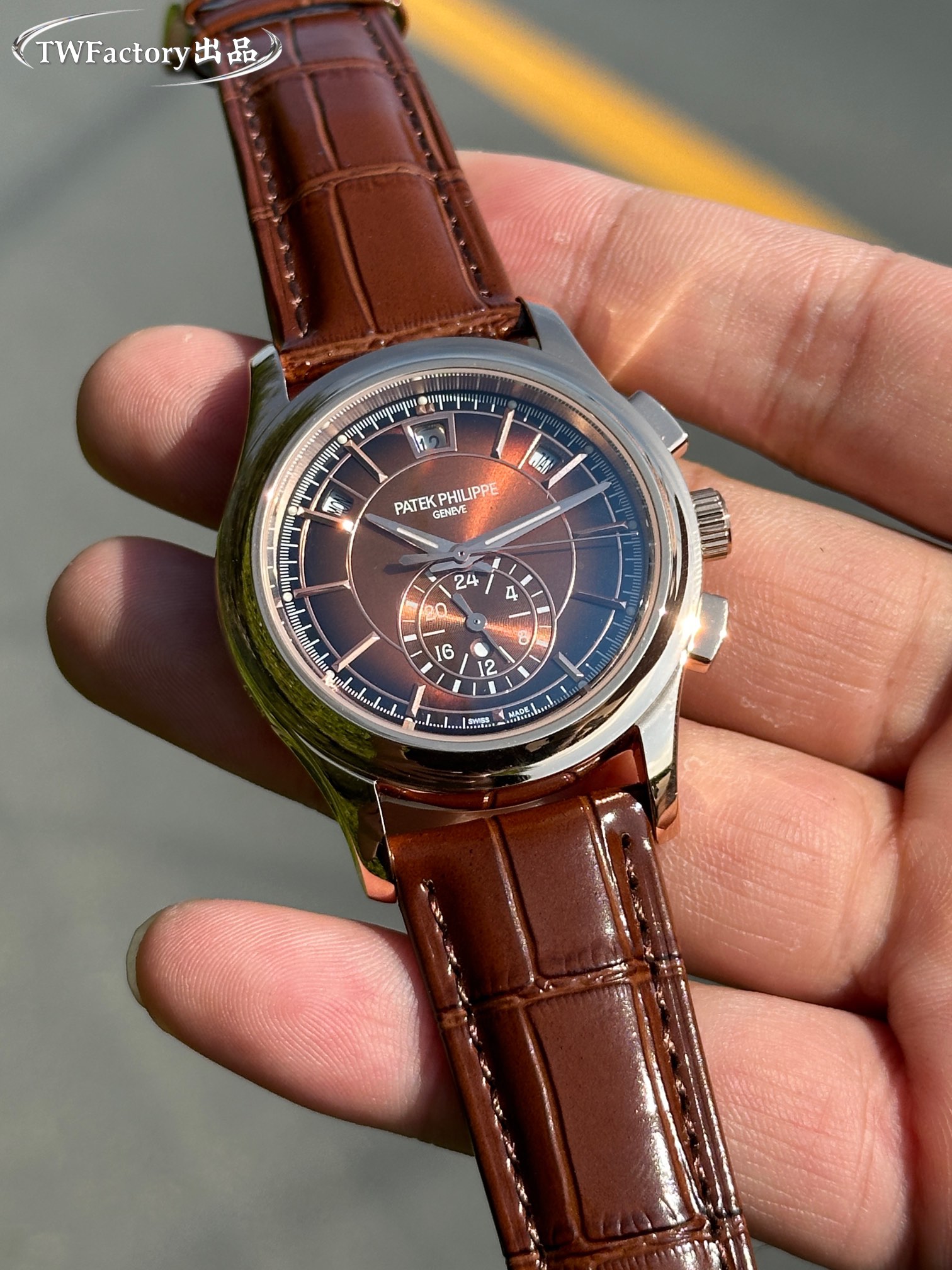 超人気パテック フィリップスーパーコピー時計 ノーチラス 5905R-010 コンプレックス マルチファンクション[4]