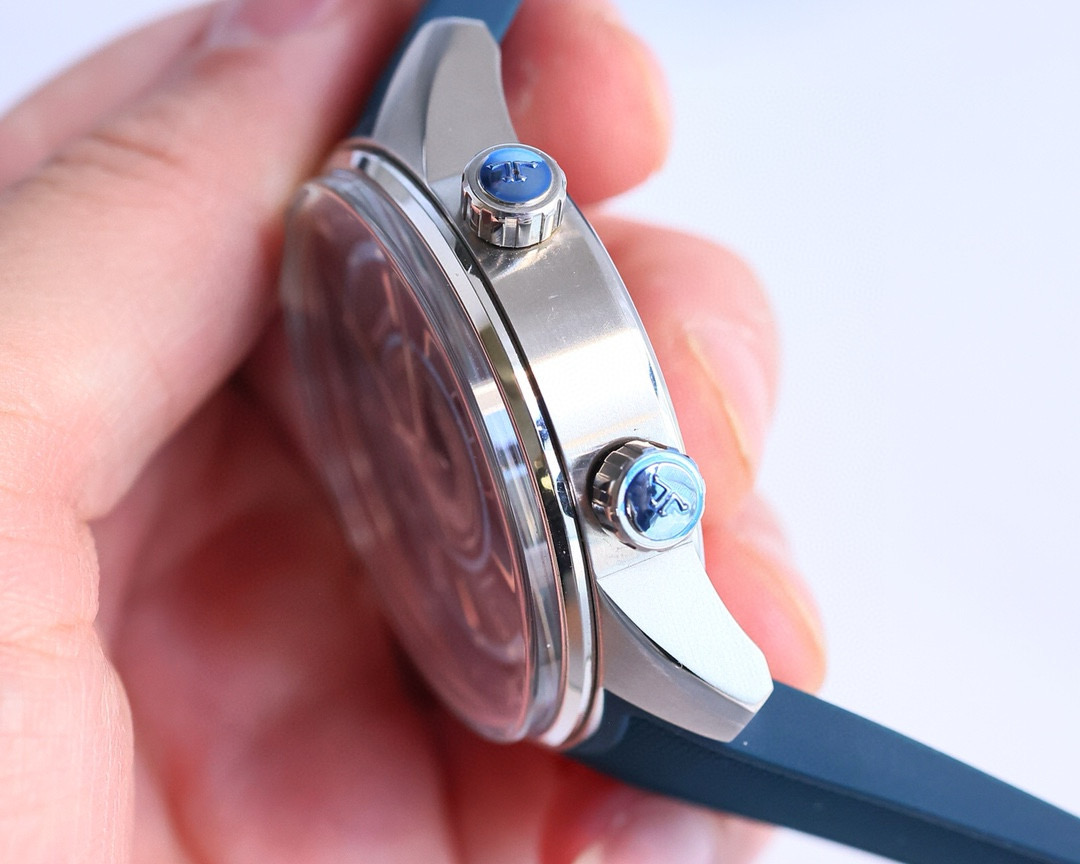 メンズ新作品ジャガー・ルクルト マスターデイト 410257J 42mm アラーム腕時計[5]