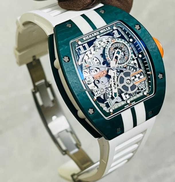 リシャール・ミル スーパーコピー時計 RM 029 ル・マン クラシック ホワイトラバーベルト[1]