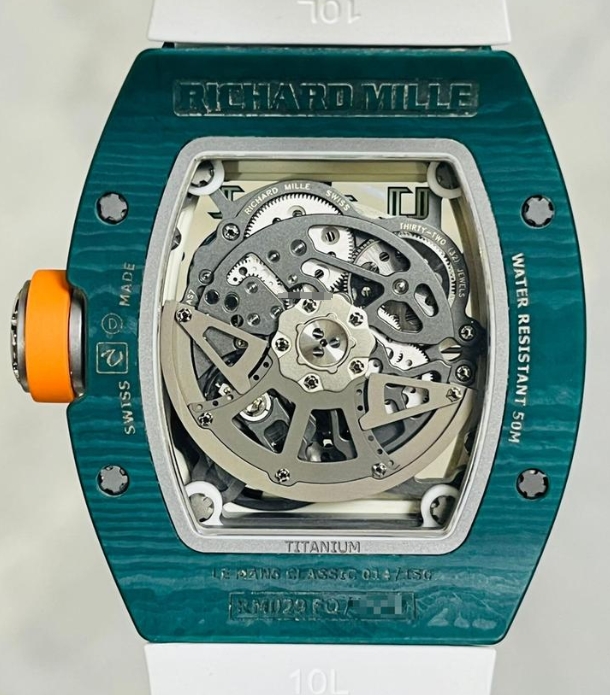 リシャール・ミル スーパーコピー時計 RM 029 ル・マン クラシック ホワイトラバーベルト[3]