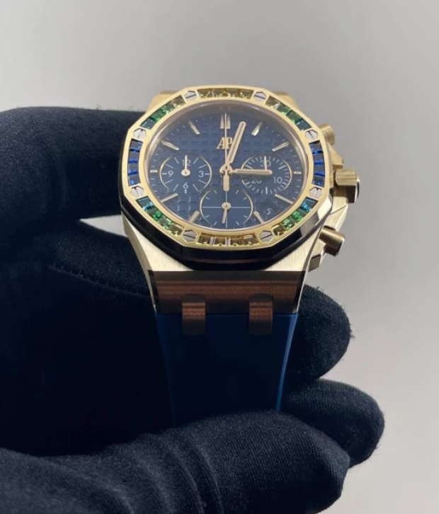 ブルー 高級スーパーコピーオーデマ ピゲ ロイヤル オーク オフショア クロノグラフ 26236BA.YY.D346CA.01[1]