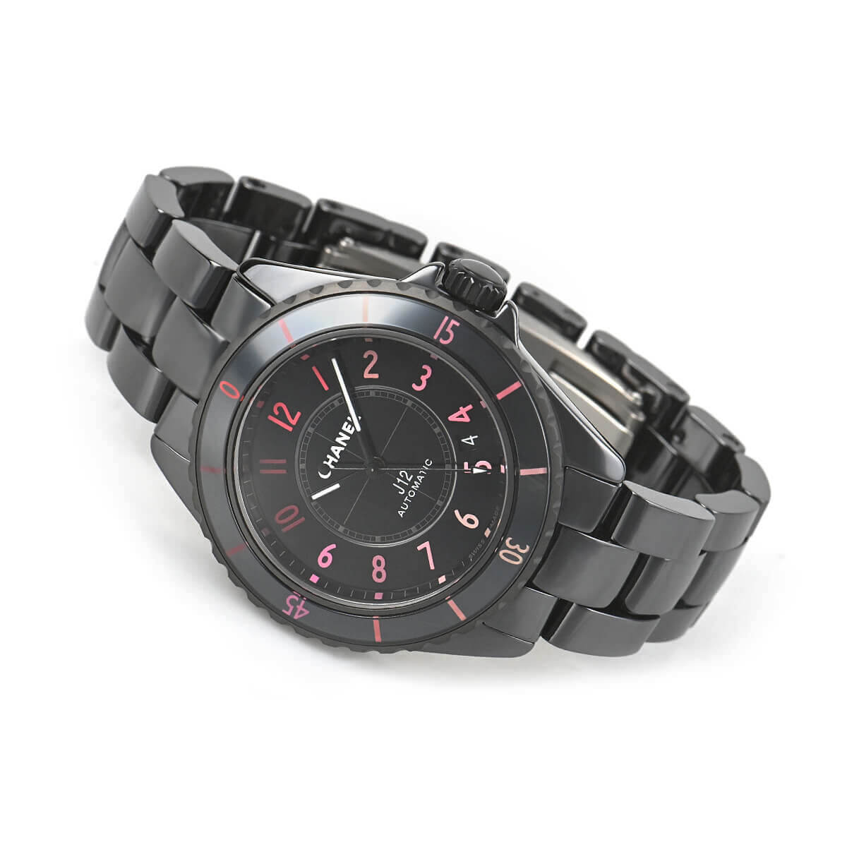 ブランド レディースシャネル J12 BLUSH キャリバー12.2 33mm/38MM 数量限定 H10312