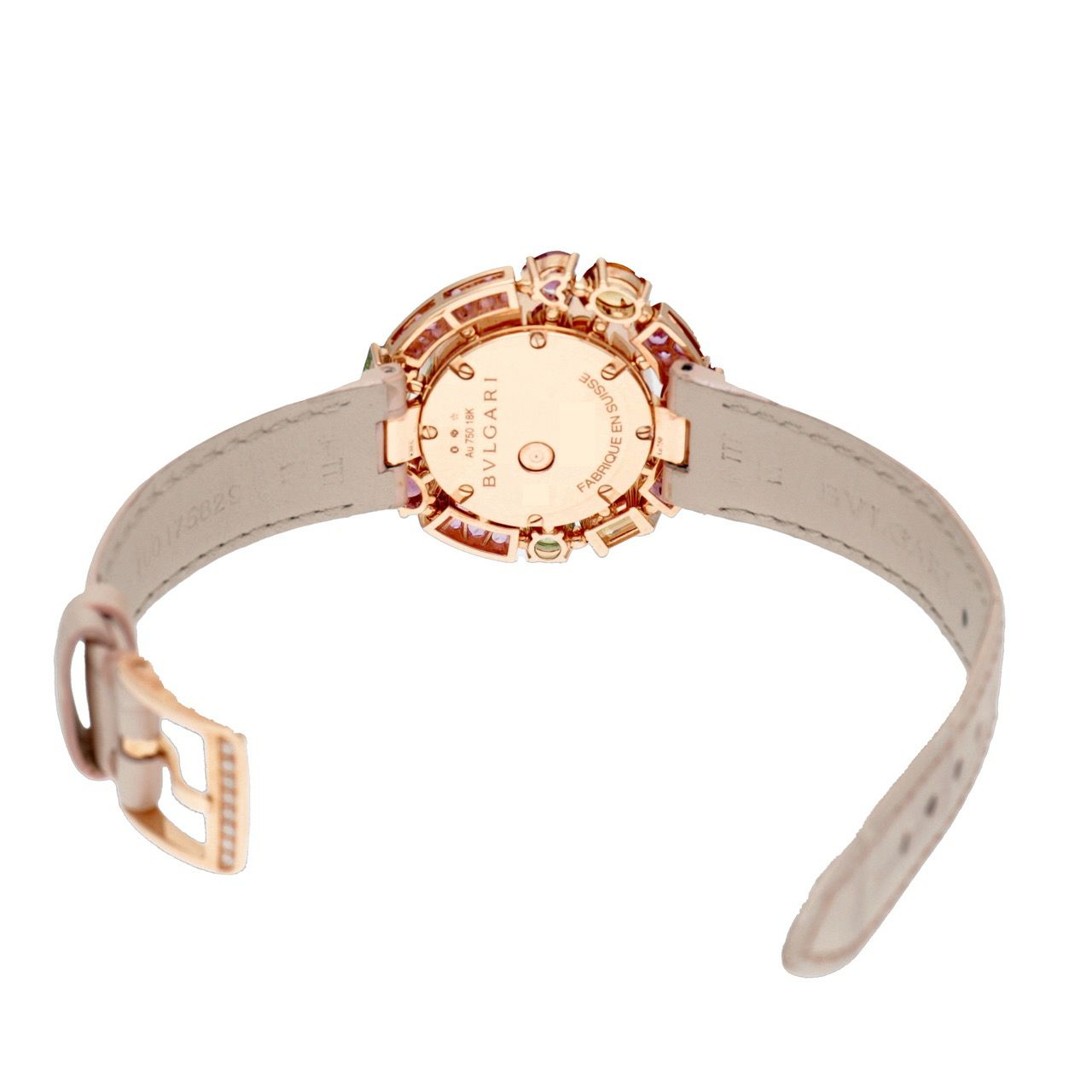 ブルガリ アレグラ ピンク36mmゴールド＆ピンクサファイア 103713[2]