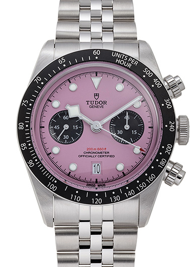 チューダー/チュードルスーパーコピー時計 ブラックベイ クロノ ピンク 79360N-0019新品