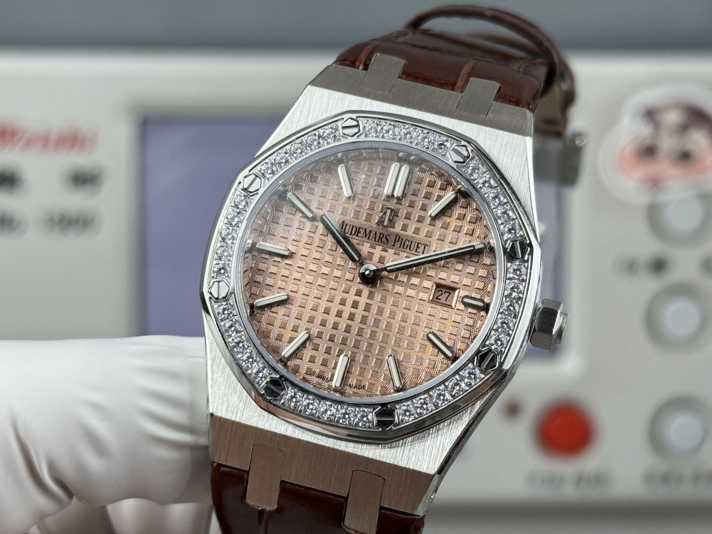 オーデマ ピゲ レプリカ ロイヤルオーク 67651OR レディース クォーツ[2]