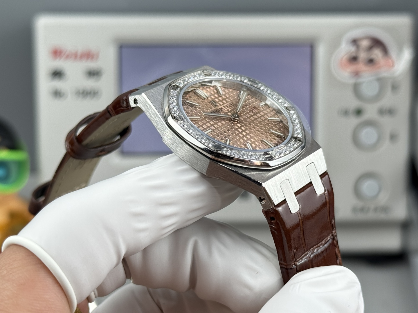 オーデマ ピゲ レプリカ ロイヤルオーク 67651OR レディース クォーツ[4]