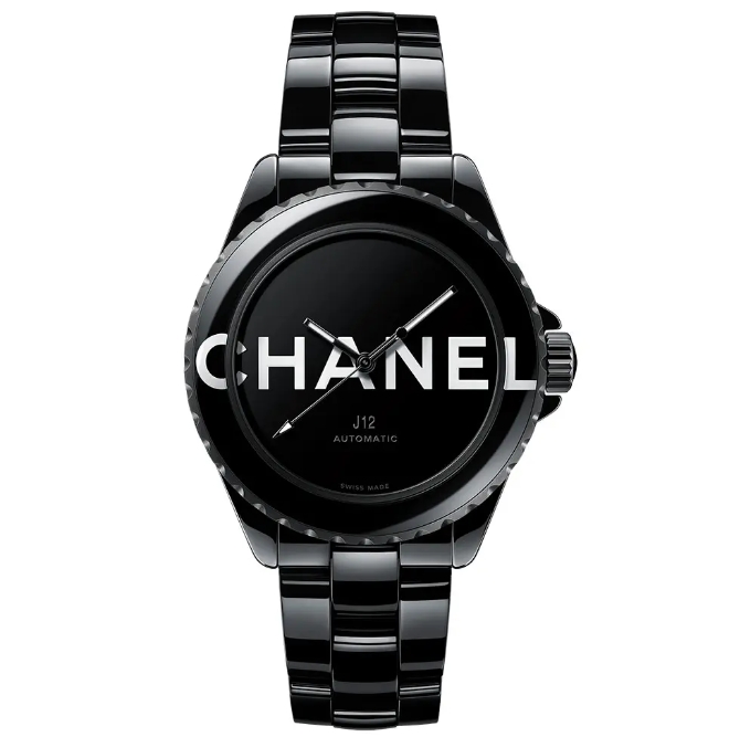 シャネル超人気 J12 ウォンテッド ドゥ 自動巻き H7418【ホワイトプリントの文字】