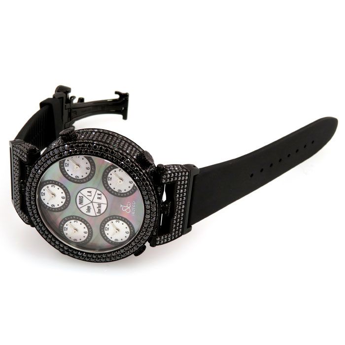 JACOB&COスーパーコピー時計JC-LG3DCBD シックスタイムゾーン ケースブラックダイヤ[1]