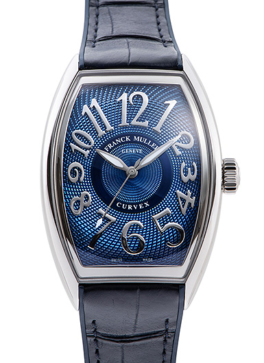 ブルー フランク・ミュラー高級コピー時計 グランドカーベックス CX36SCAT 