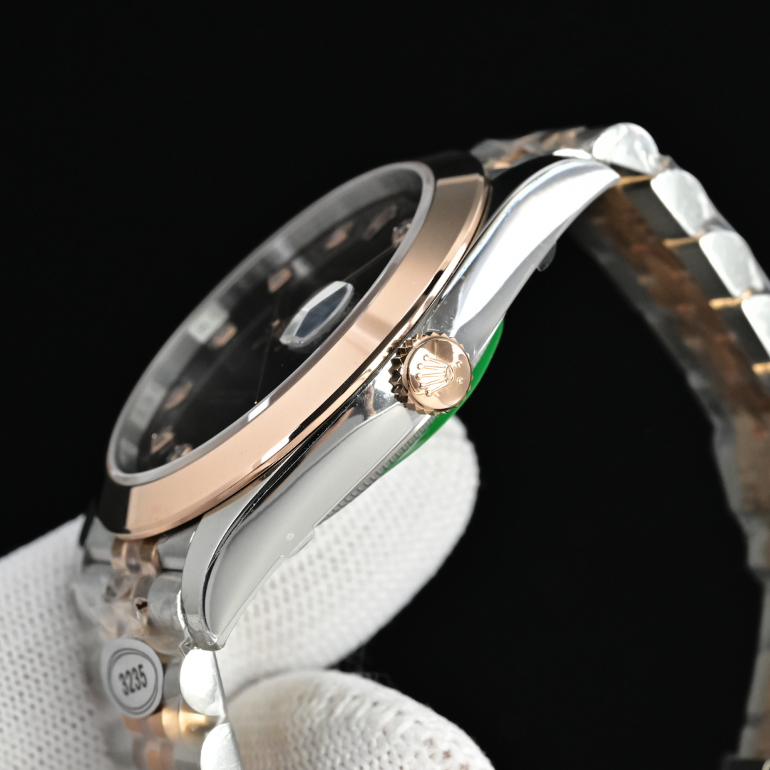 ロレックス デイトジャスト コピー 41mm 高級材料 62100LN[2]