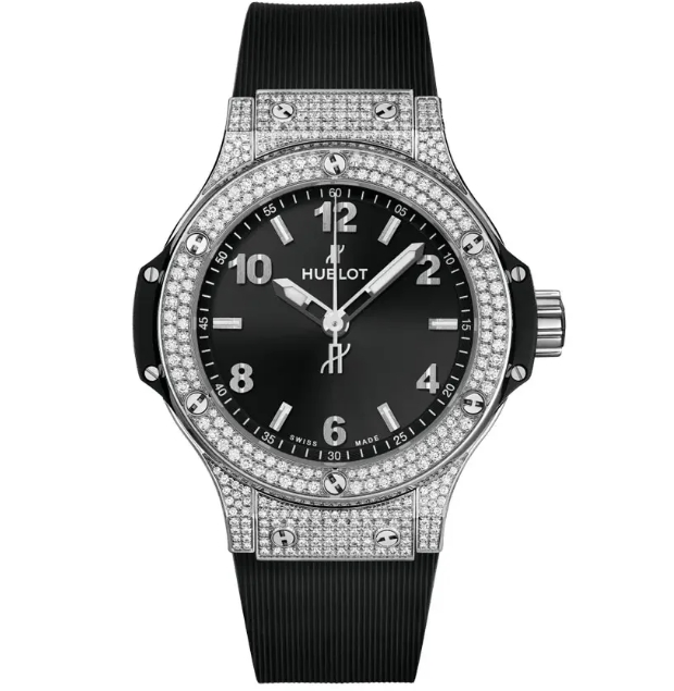 ウブロ時計コピー ビッグ・バン クォーツ 100m スチール パヴェ361.SX.1270.RX.1704
