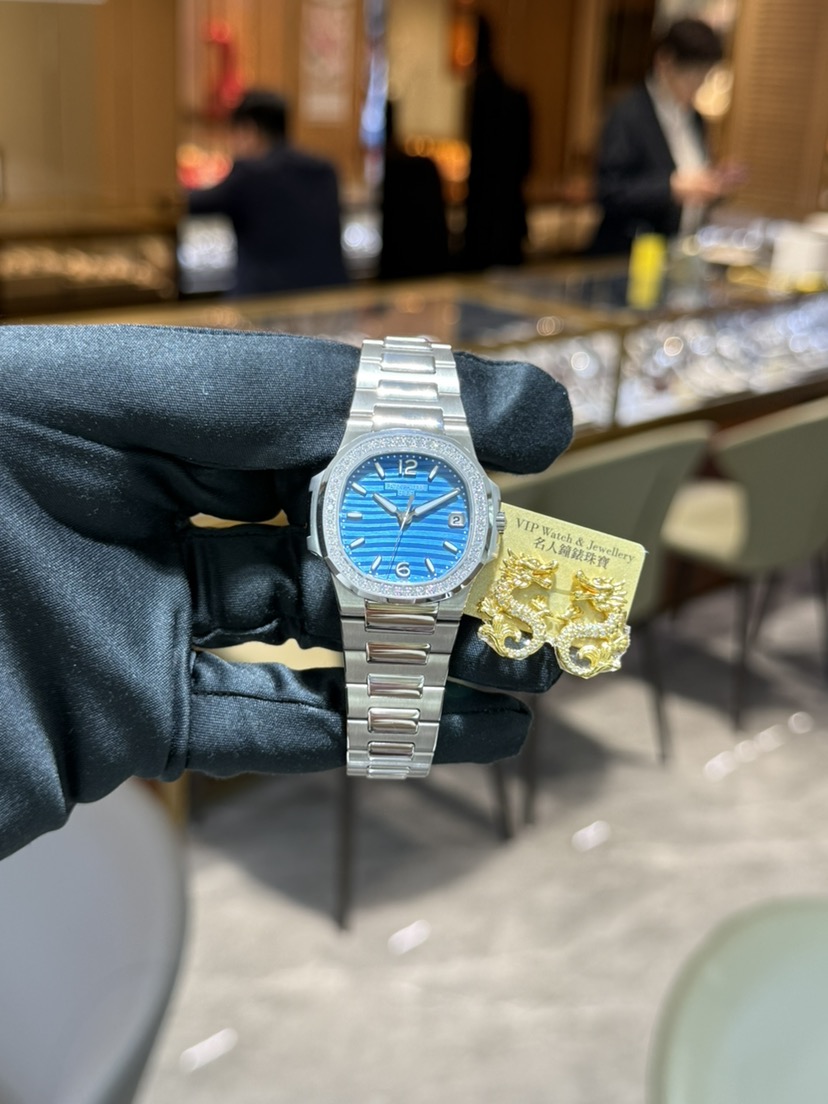 新色登場！パテック・フィリップコピー クォーツ 婦人用ノーチラス 7010/1G-013[3]