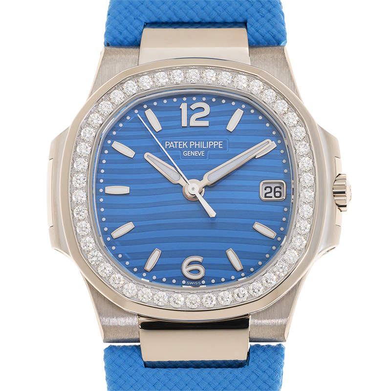 パテック フィリップ PATEK PHILIPPE時計スーパーコピー ブルー 婦人用ノーチラス32 mm 7010G-013