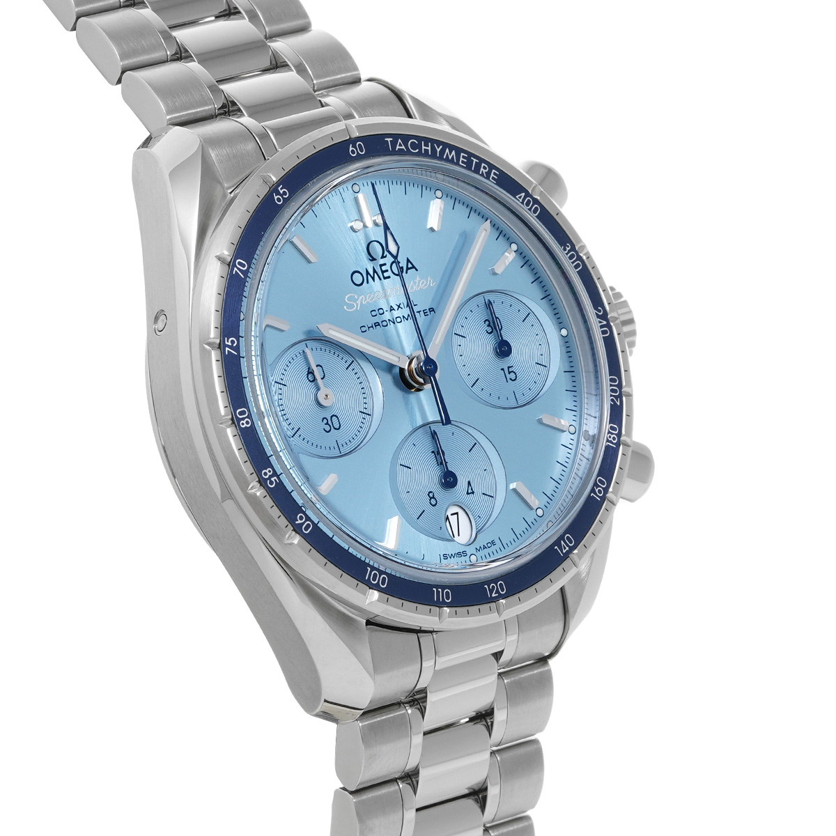 オメガ 324.30.38.50.03.001 スピードマスター 38ｍｍ ブルー一流時計[2]