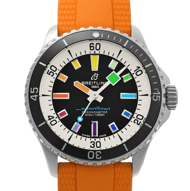 最高級ブライトリング スーパーオーシャン ブラック オートマチック 42 A17375211B2S3 