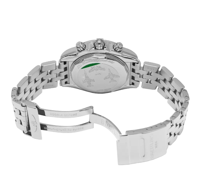 ブライトリング レプリカ A156CBIPA クロノマット エボリューション ブルーインパルス ブルー/ブラック[2]