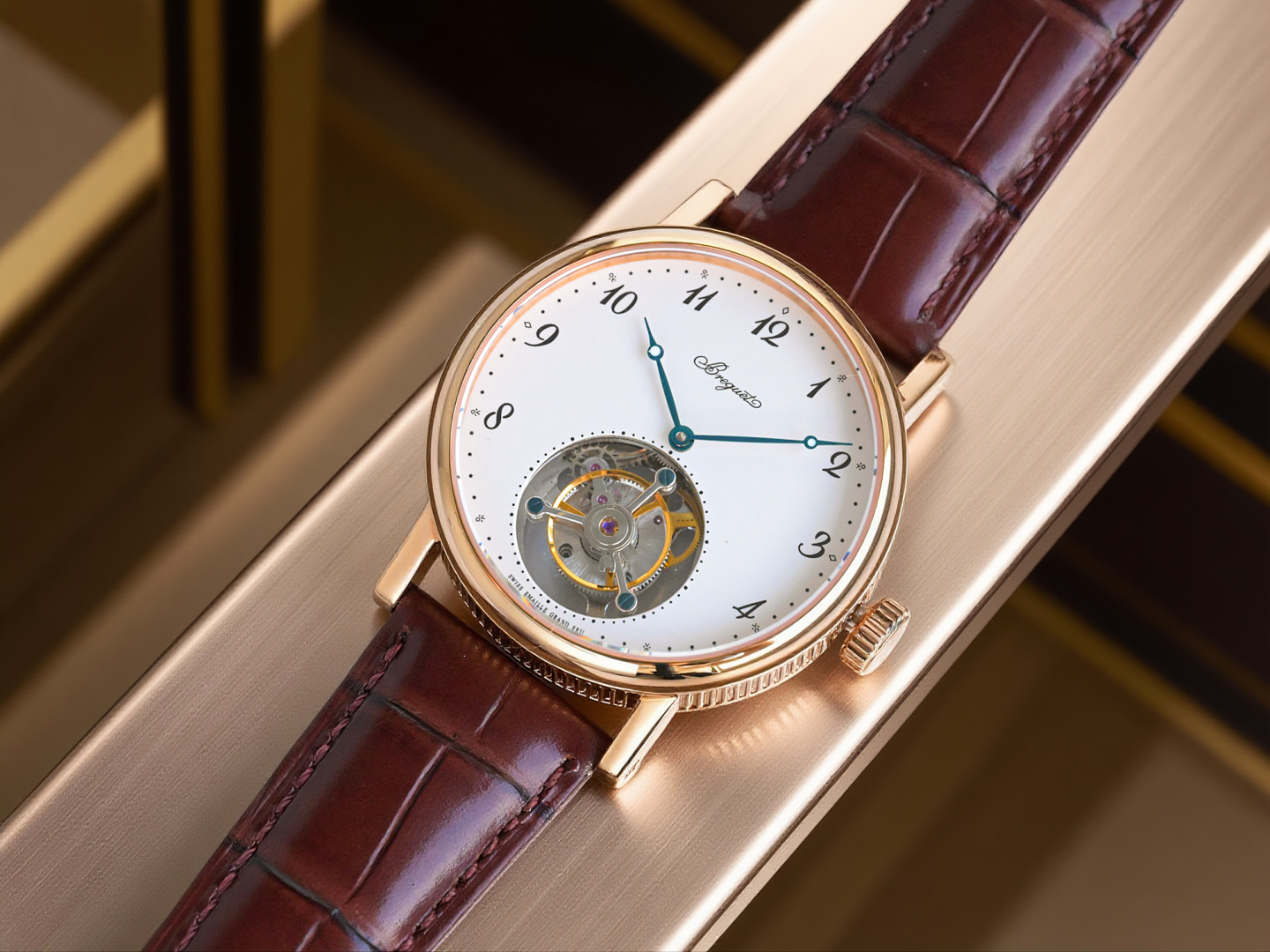 ブレゲの人気トゥールビヨンコピーブランド時計 クラシックB17923[5]