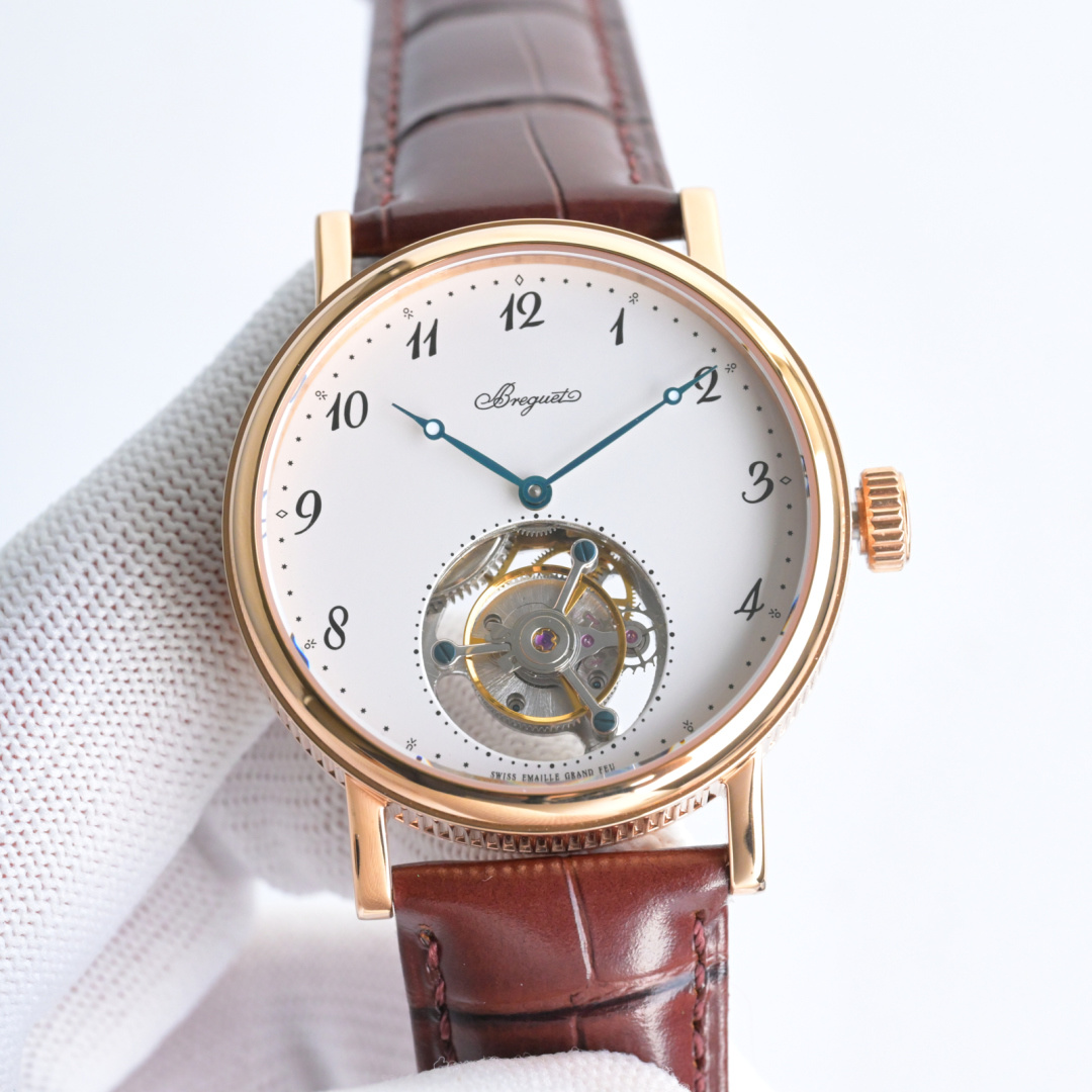 大特価 ブレゲ腕時計激安「2針」クラシックのトゥールビヨンB17923-11