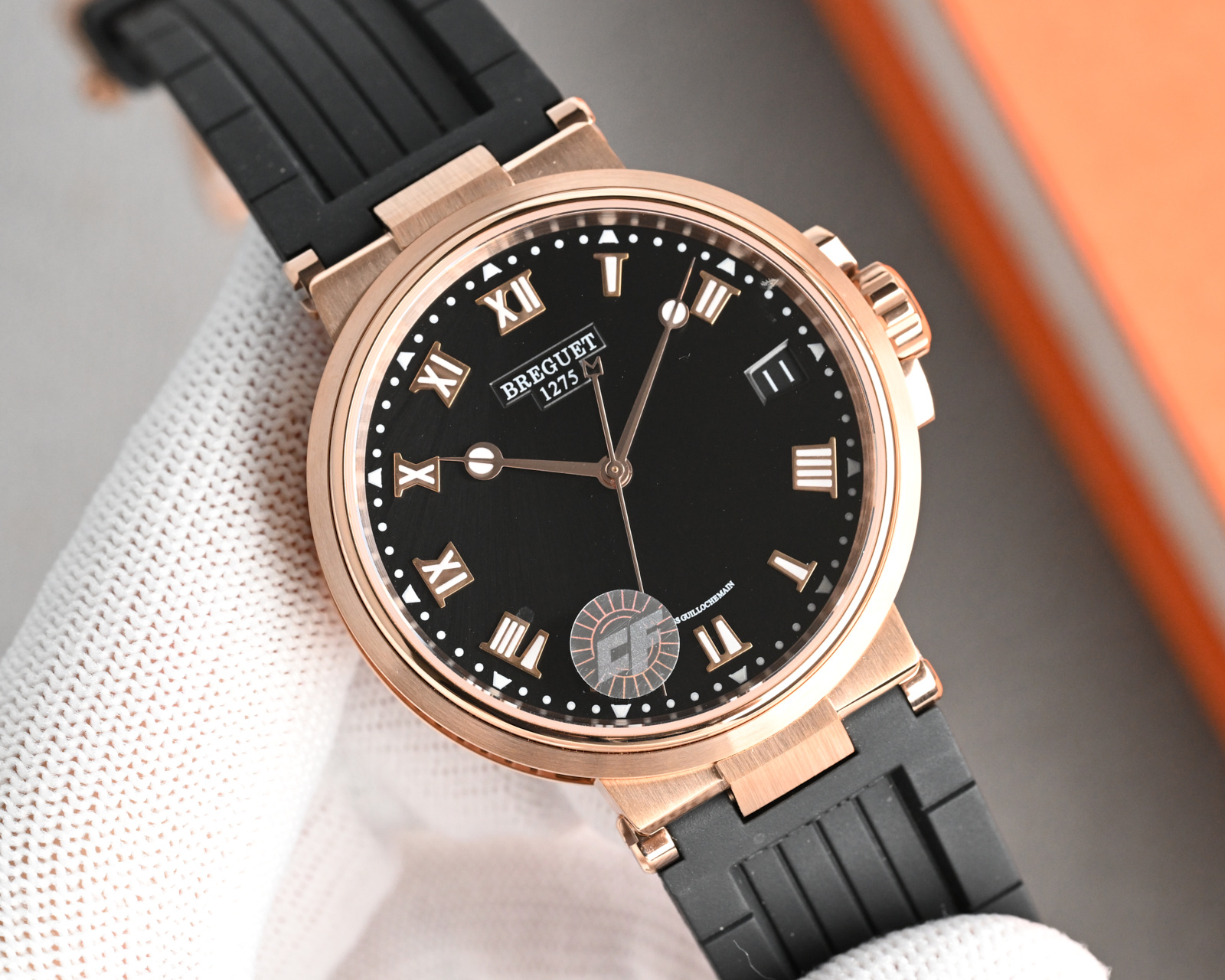 質感良好 ブレゲ マリーン コピー 自動巻き機械式 5517-13[2]