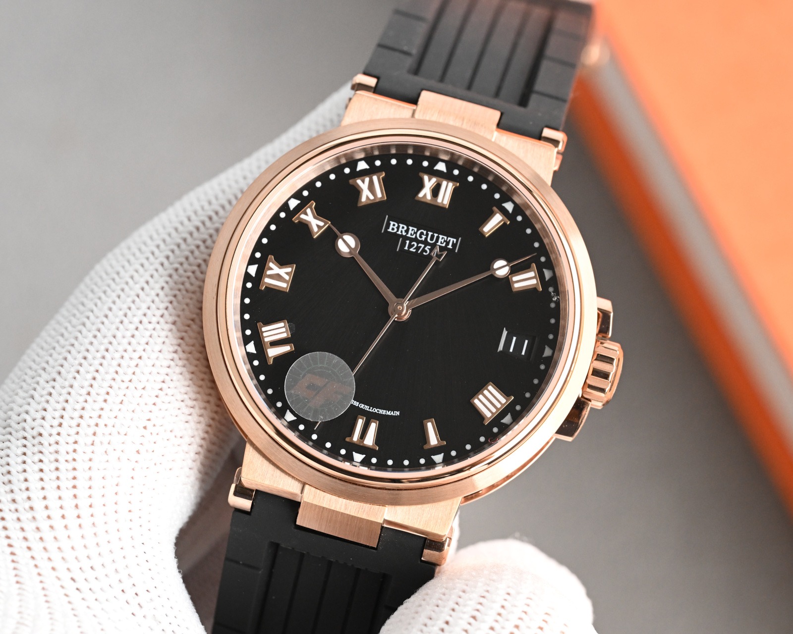 質感良好 ブレゲ マリーン コピー 自動巻き機械式 5517-13[3]