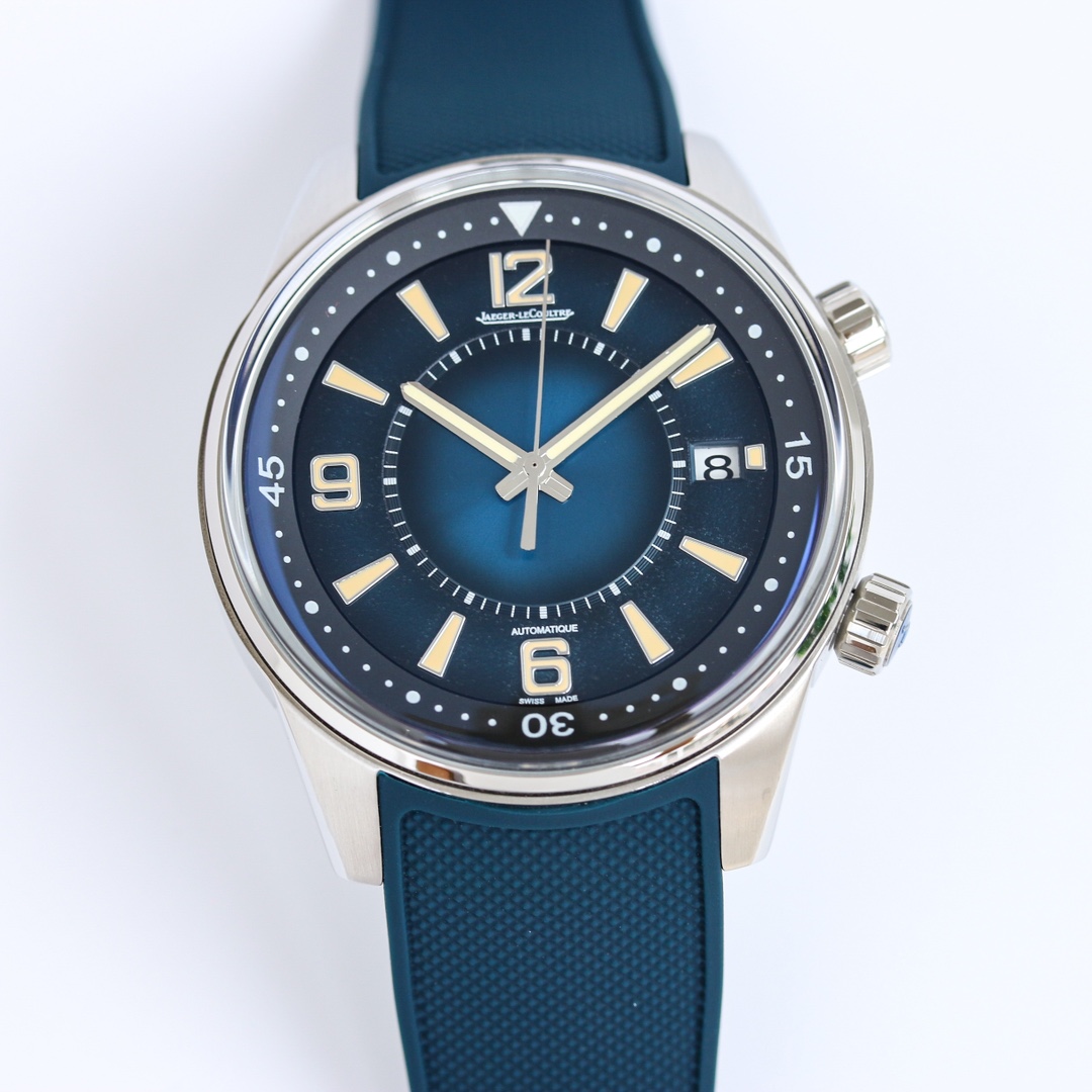 ジャガー・ルクルト レプリカ ブルー ポラリス デイト希少腕時計H67923