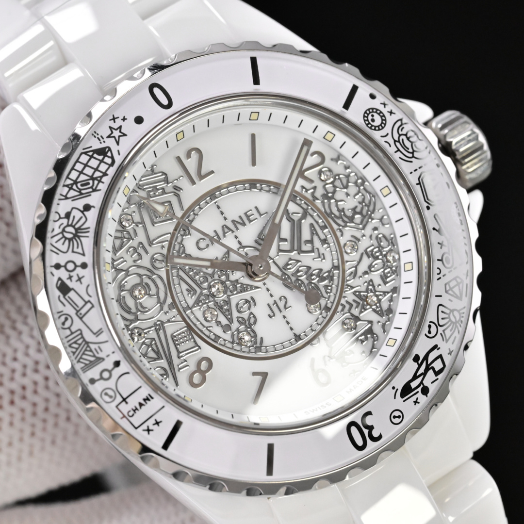 シャネル J12 ブラック＆ホワイト デュオ 33cm 早い者勝つ H56891