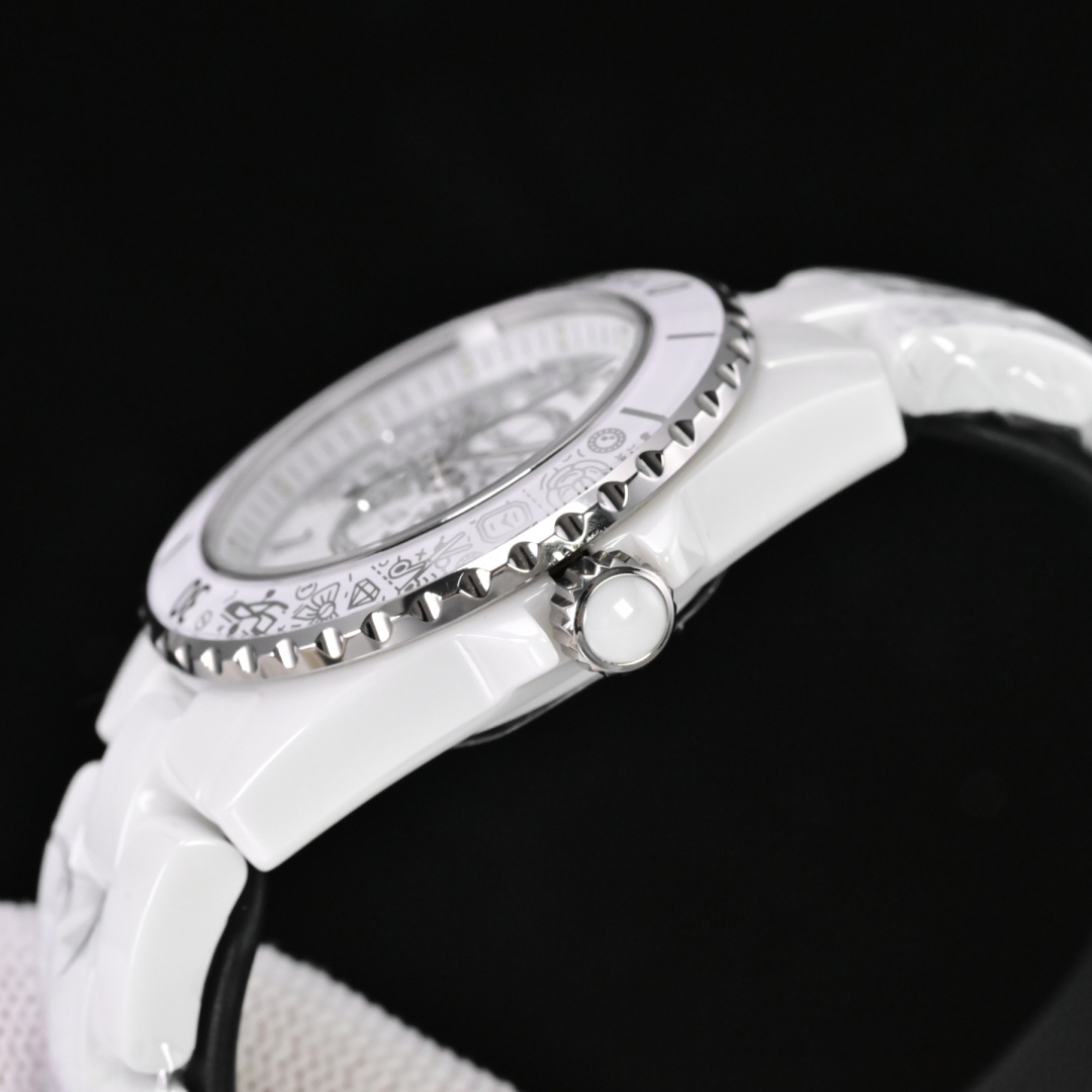 シャネル J12 ブラック＆ホワイト デュオ 33cm 早い者勝つ H56891[7]