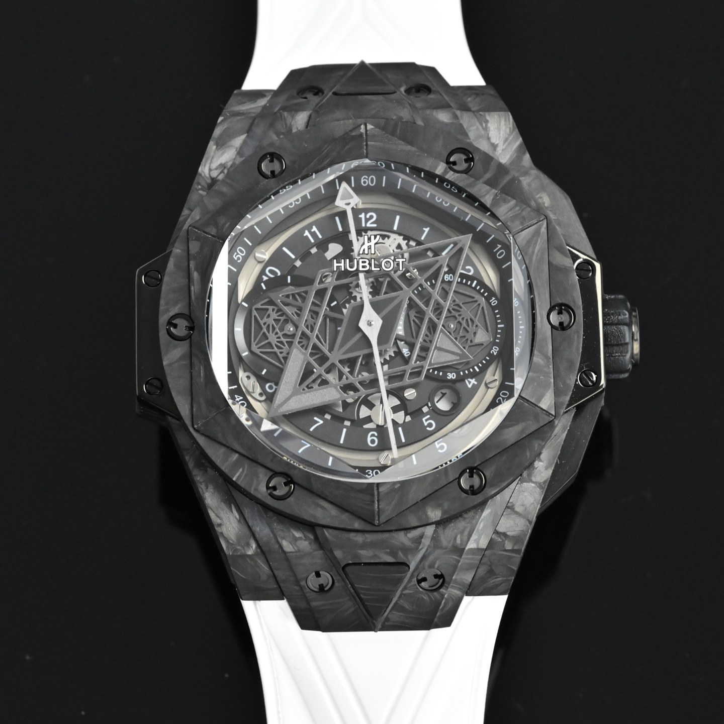 ウブロ418.CX.1107.RX.MXM22 ブラック カーボンファイバー リミテッド エディション