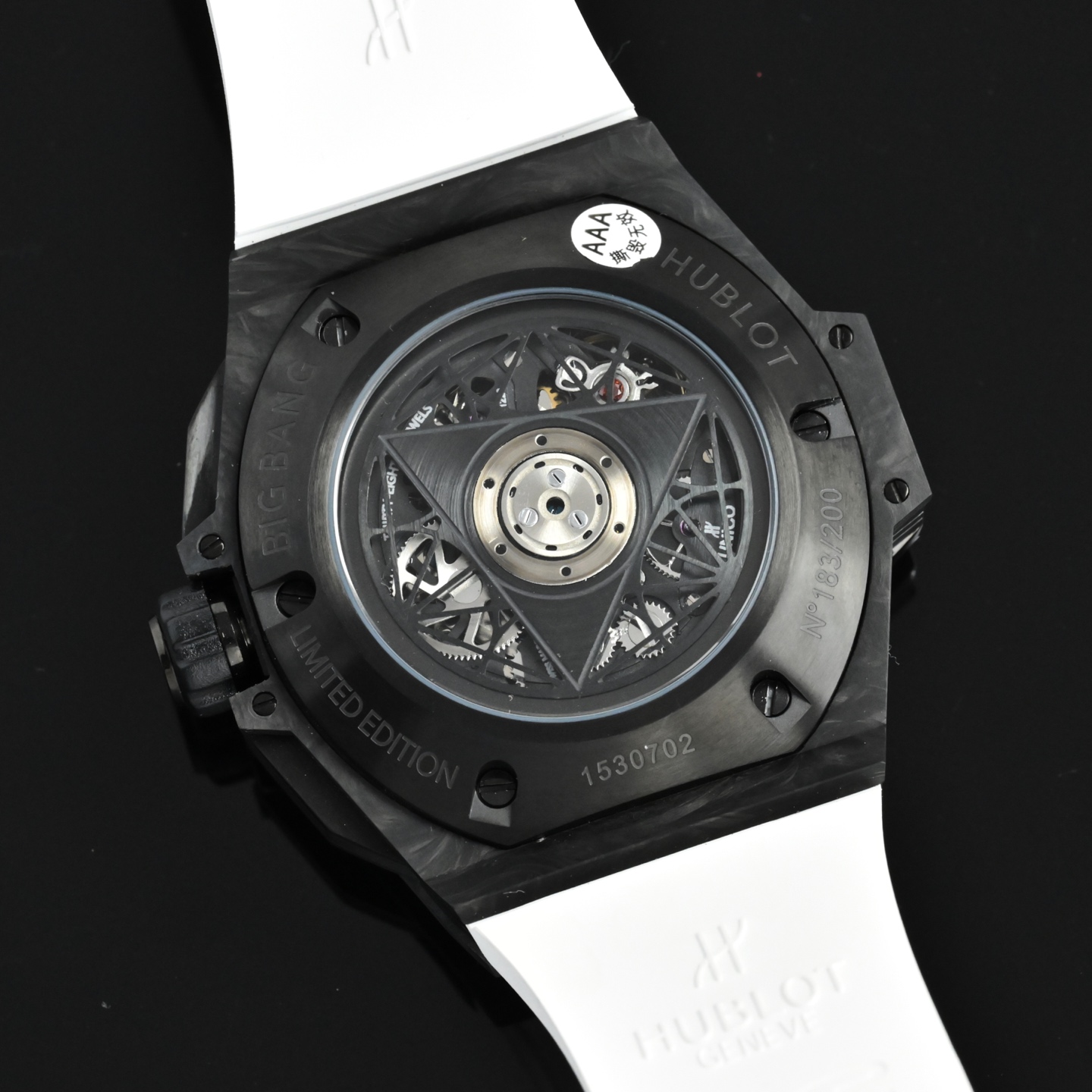 ウブロ418.CX.1107.RX.MXM22 ブラック カーボンファイバー リミテッド エディション[8]