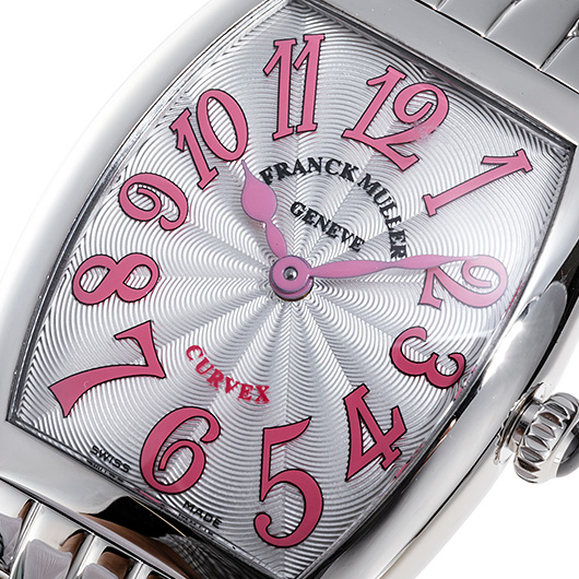 レディース フランク ミュラー トノウカーベックス 1752QZ シルバー 超かわいく[1]