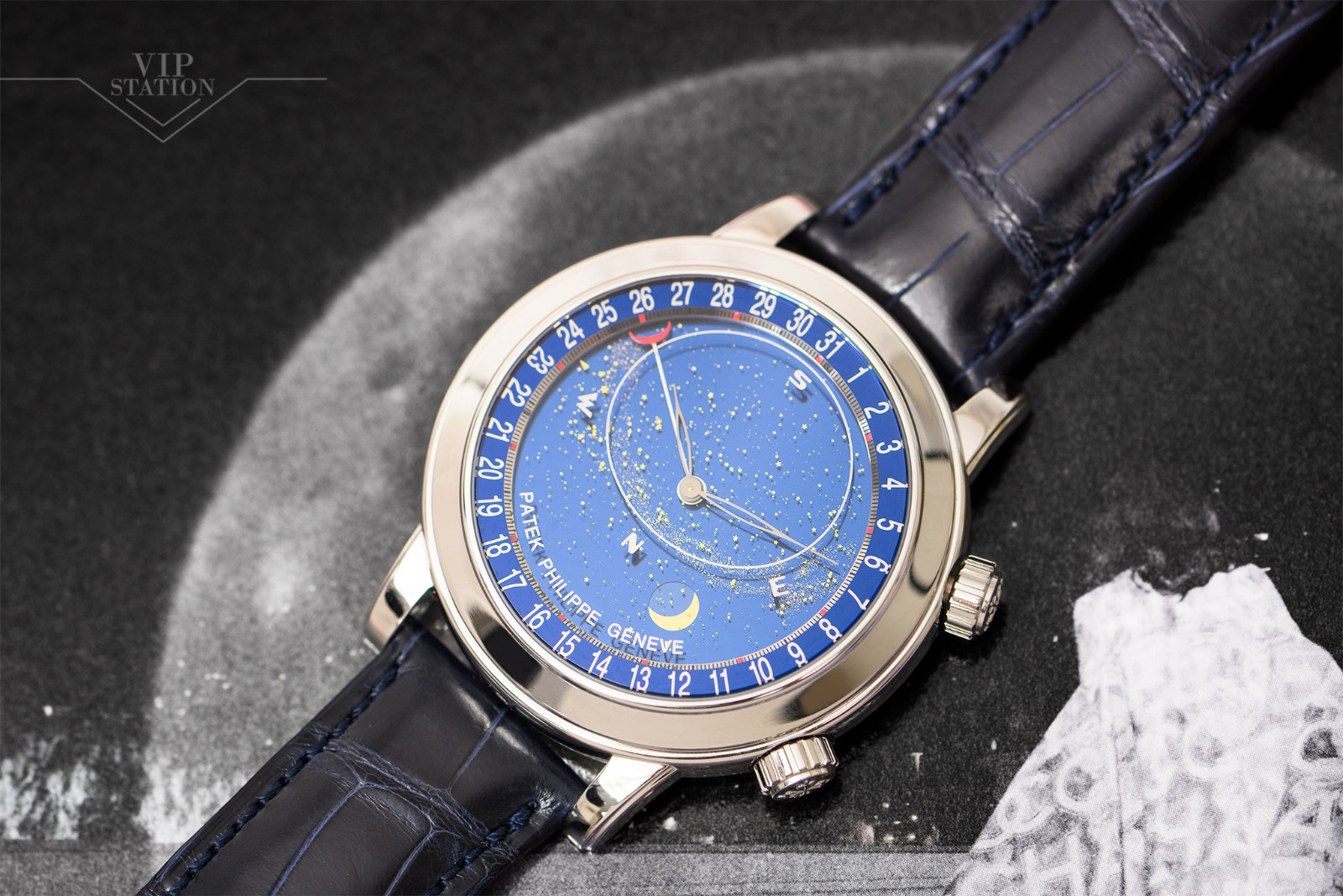 パテック フィリップ セレスティアル サファイヤクリスタル・ディスク 6102P-001