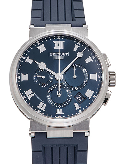 高級感のあるギフト ブレゲ マリーン クロノグラフ 5527 5527TI/Y1/5WV