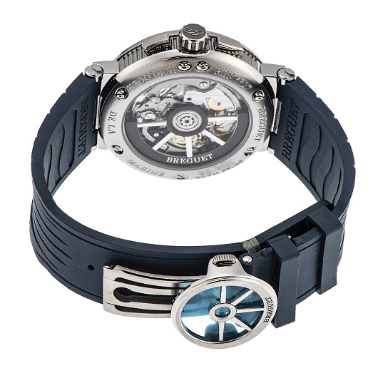 高級感のあるギフト ブレゲ マリーン クロノグラフ 5527 5527TI/Y1/5WV[2]