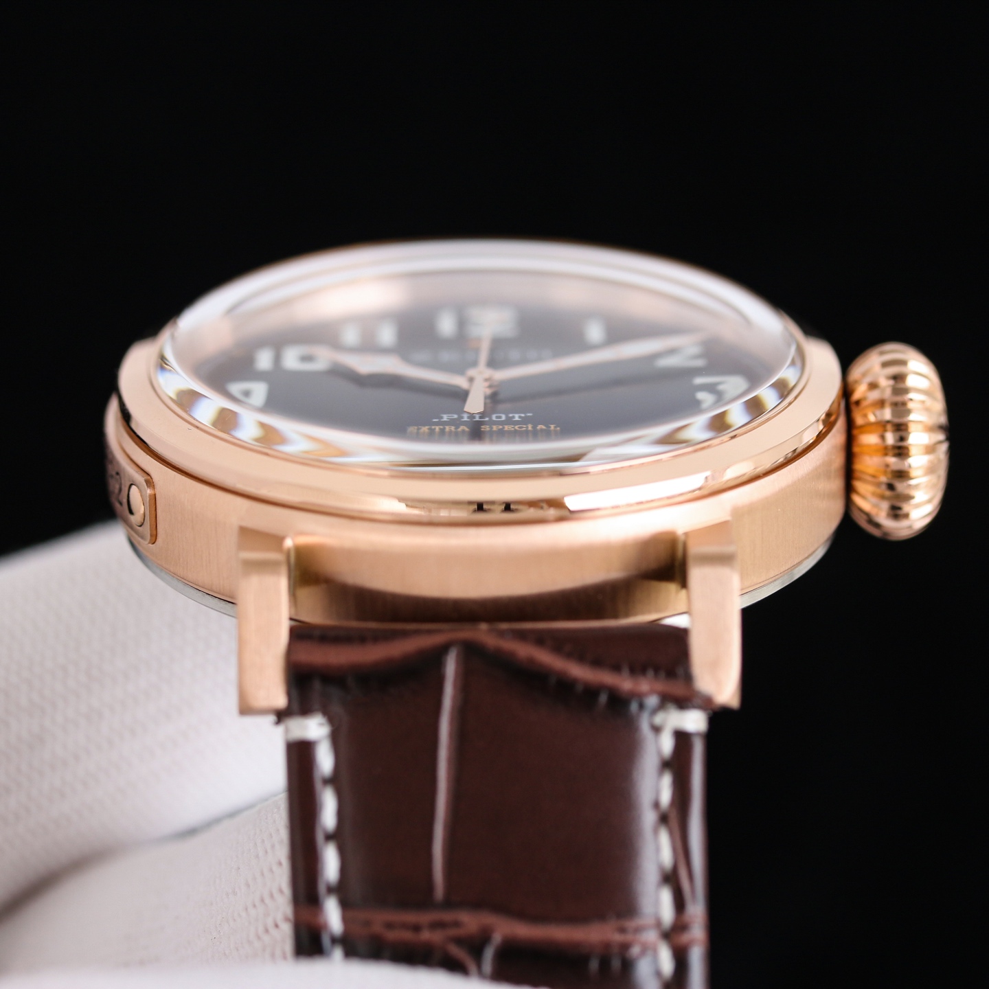 ブランドゼニス パイロットチタンメンズ45mm 高級腕時計A98205[5]