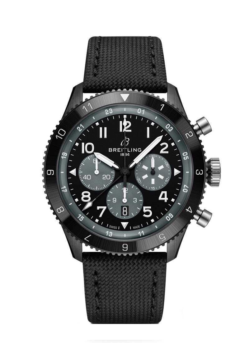 ブライトリングスーパー クラシック アヴィ B04 クロノグラフ GMT 46 モスキート ナイト ファイターSB04451A1B1X1