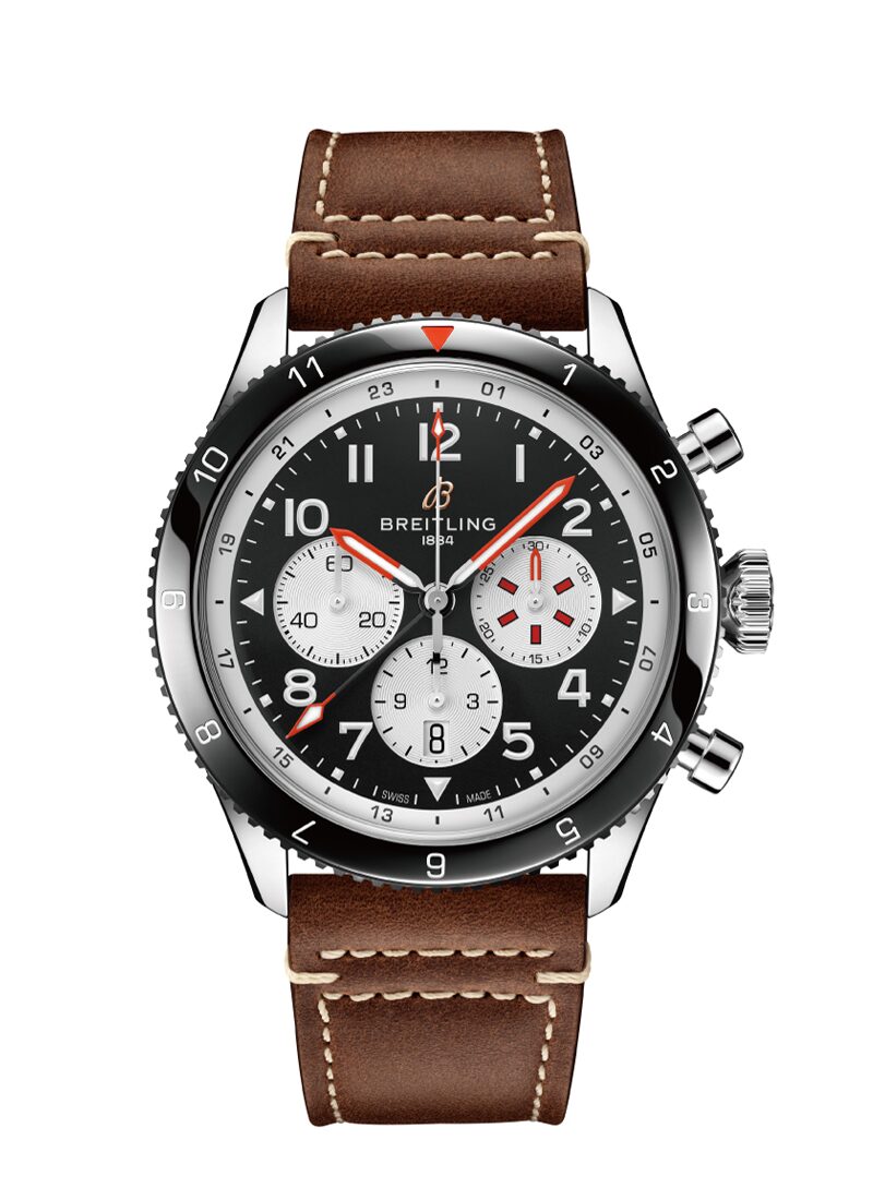 ブライトリングスーパーコピーYB04451A1B1X1スーパー アヴィ B04 クロノグラフ GMT 46 優等商品