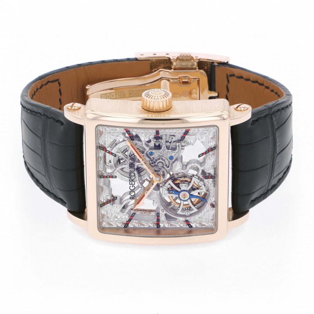 ロジェ・デュブイ通販G40-GS-RG-S ゴールデンスクエア トゥールビヨン限定28本[1]