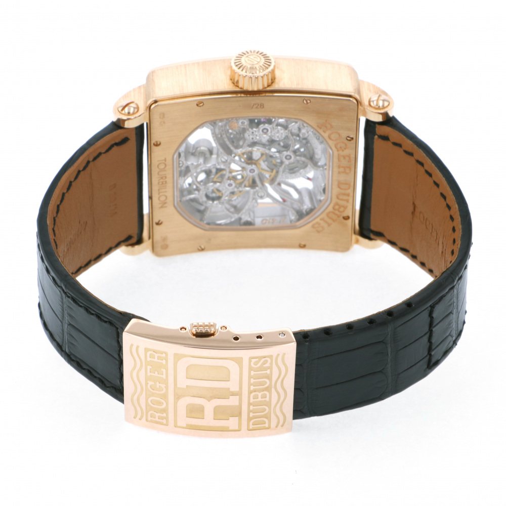 ロジェ・デュブイ通販G40-GS-RG-S ゴールデンスクエア トゥールビヨン限定28本[3]