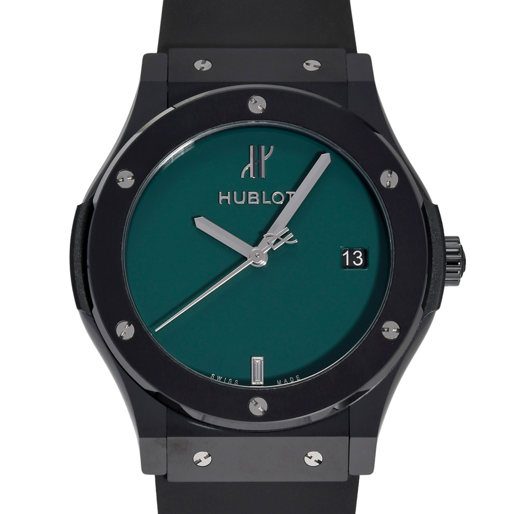 HUBLOT クラシックフュージョン ブラックセラミック ブリティッシュグリーン 511.CM.5270.RX.MYOS 限定88本