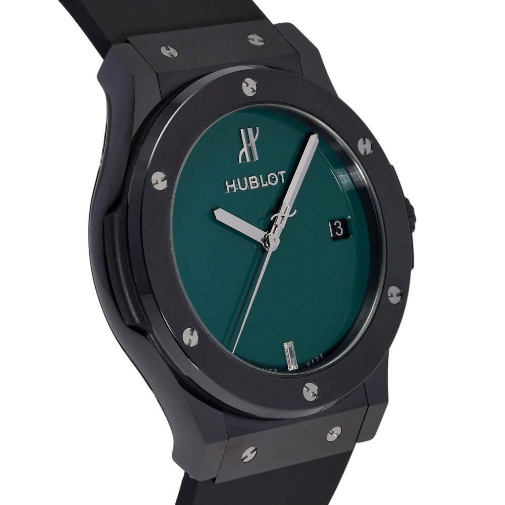 HUBLOT クラシックフュージョン ブラックセラミック ブリティッシュグリーン 511.CM.5270.RX.MYOS 限定88本[1]