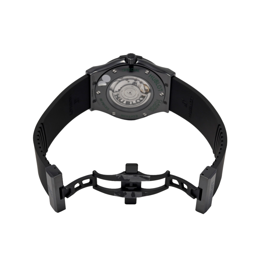 HUBLOT クラシックフュージョン ブラックセラミック ブリティッシュグリーン 511.CM.5270.RX.MYOS 限定88本[3]