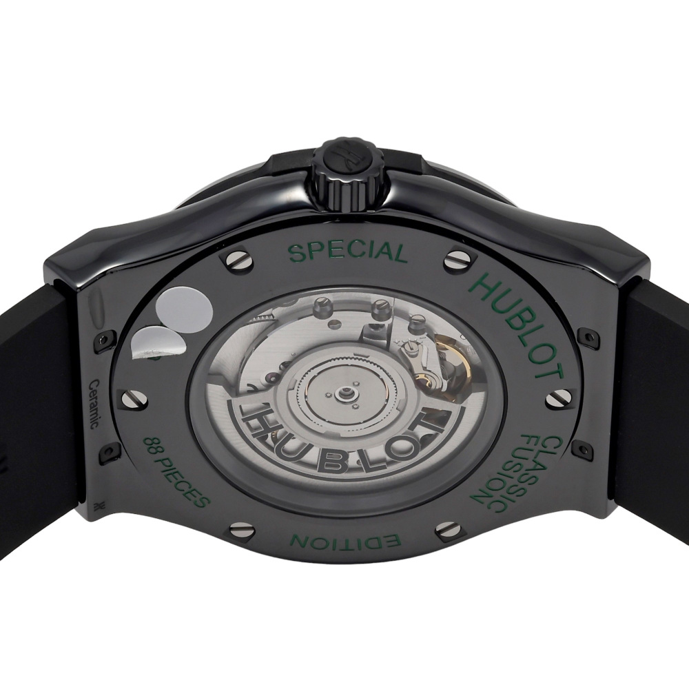 HUBLOT クラシックフュージョン ブラックセラミック ブリティッシュグリーン 511.CM.5270.RX.MYOS 限定88本[4]