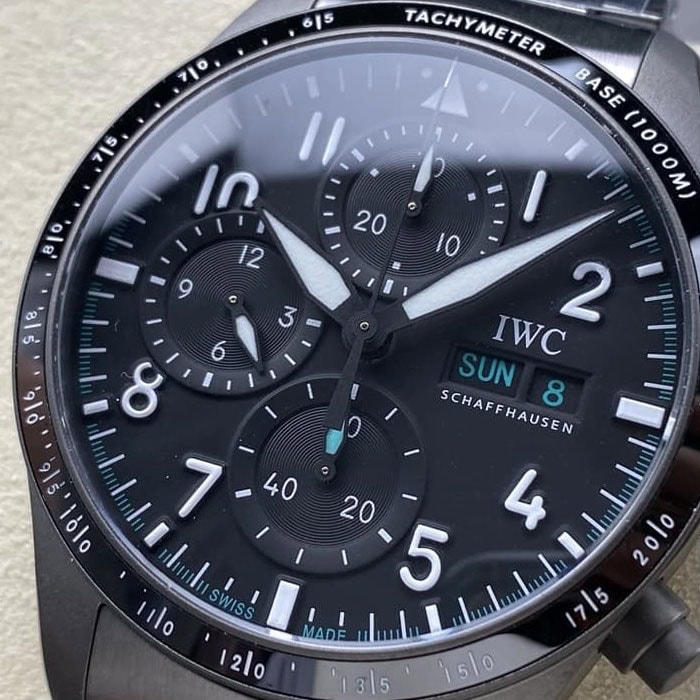 高級コピー時計IWCパイロットウォッチIW388307コピークロノグラフ41 AMG[1]
